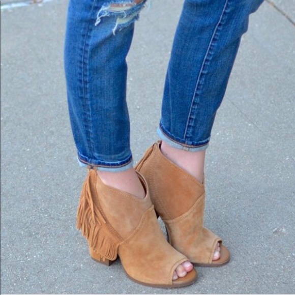 gianni bini fringe booties